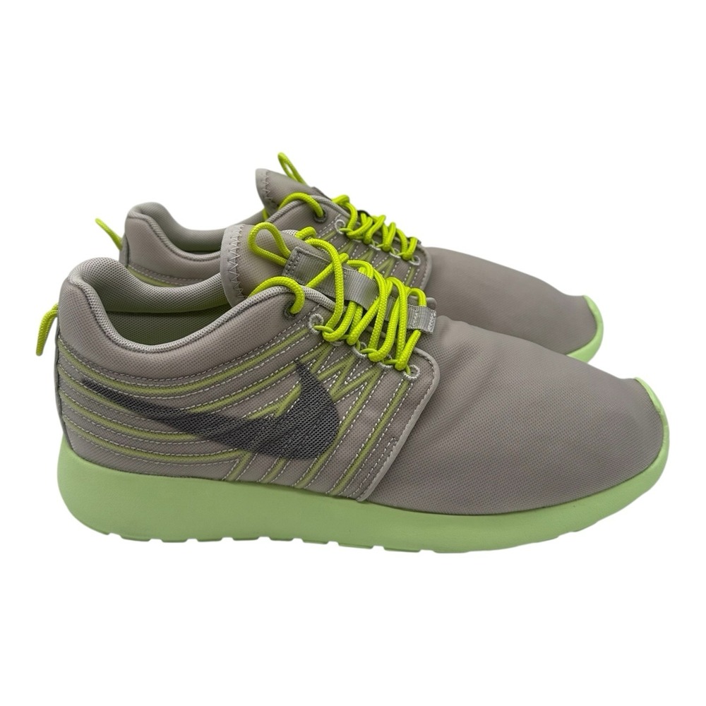 Nike Rosherun DYN FW QS Running Shoes Mens Sz 9.5 Grey/Green Sneakers 580579-037 - Picture 2 of 10